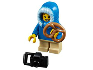 LEGO 60099-3 Advent Calendar 2015, City (Day  2) - Boy with Pretzel and Camera