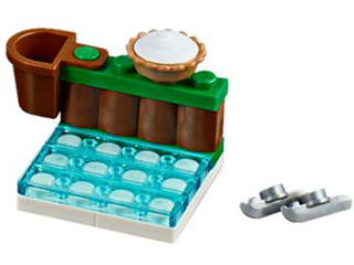 LEGO 60099-4 Advent Calendar 2015, City (Day  3) - Ice Skate Stand