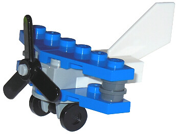 LEGO 60099-6 Advent Calendar 2015, City (Day  5) - Airplane