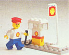LEGO 601 Shell Gas Pump