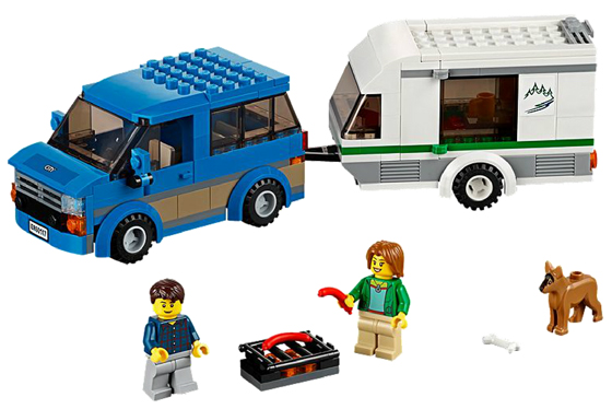 LEGO 60117 Van & Caravan