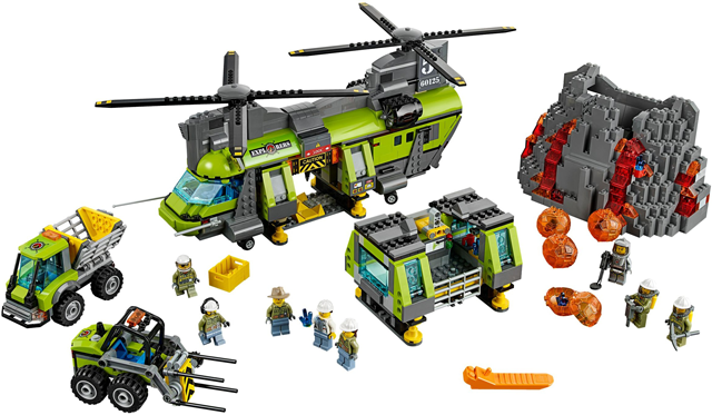 LEGO 60125 Volcano Heavy-lift Helicopter