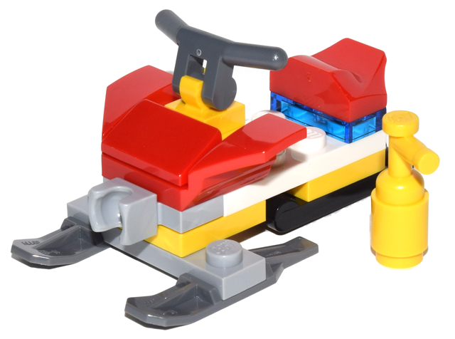 LEGO 60133-6 Advent Calendar 2016, City (Day  5) - Snow Scooter