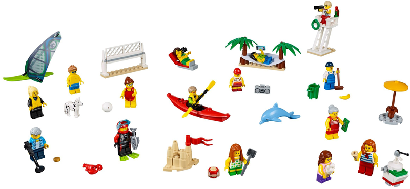 LEGO 60153 People pack - Fun at the beach