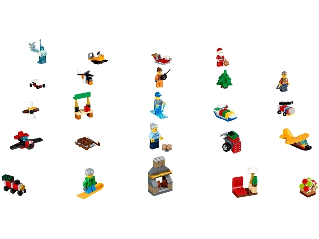LEGO 60155 Advent Calendar 2017, City
