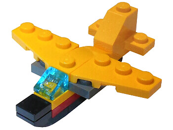 LEGO 60155-11 Advent Calendar 2017, City (Day 10) - Airplane Toy