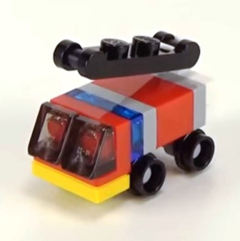 LEGO 60155-16 Advent Calendar 2017, City (Day 15) - Firetruck Toy