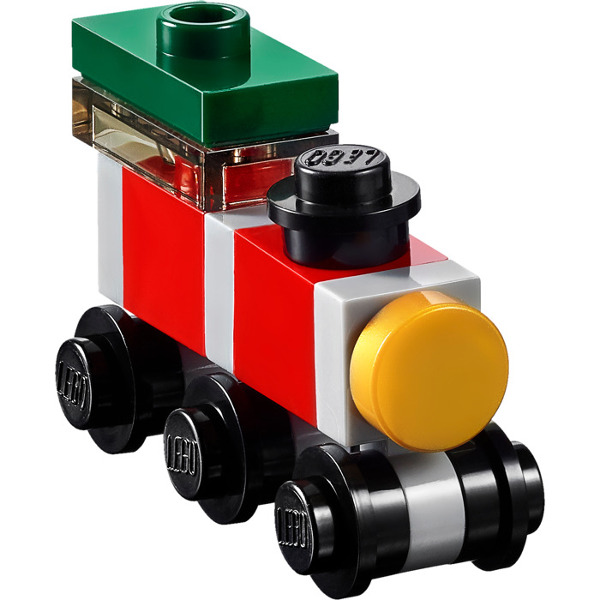 LEGO 60155-2 Advent Calendar 2017, City (Day  1) - Red Toy Train Engine