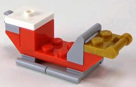 LEGO 60155-24 Advent Calendar 2017, City (Day 23) - Sled