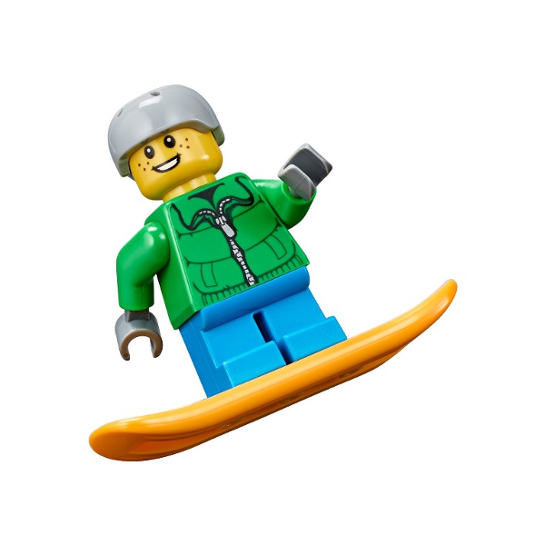 LEGO 60155-3 Advent Calendar 2017, City (Day  2) - Snowboarder