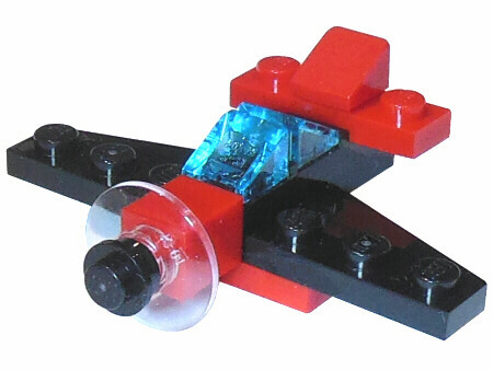 LEGO 60155-7 Advent Calendar 2017, City (Day  6) - Red Toy Airplane