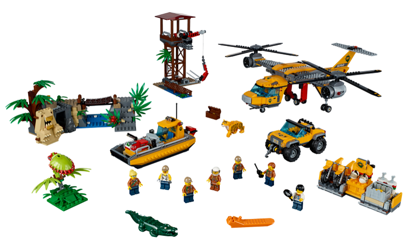 LEGO 60162 Jungle Air Drop Helicopter