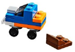 LEGO 60201-19 Advent Calendar 2018, City (Day 18) - Truck with Rock Bump