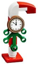 LEGO 60201-22 Advent Calendar 2018, City (Day 21) - Street Lamp with Clock