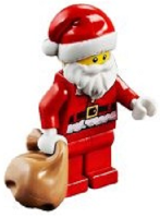 LEGO 60201-25 Advent Calendar 2018, City (Day 24) - Santa with Gift Bag