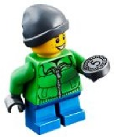 LEGO 60201-3 Advent Calendar 2018, City (Day  2) - Boy with Coin