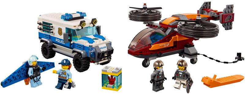 LEGO 60209 Sky Police Diamond Heist