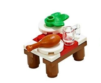 LEGO 60235-19 Advent Calendar 2019, City (Day 18) - Dinner Table