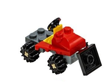 LEGO 60235-2 Advent Calendar 2019, City (Day  1) - Snow Plow Tractor