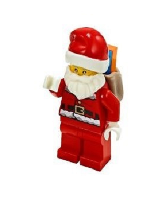 LEGO 60235-25 Advent Calendar 2019, City (Day 24) - Santa with Gift Bag
