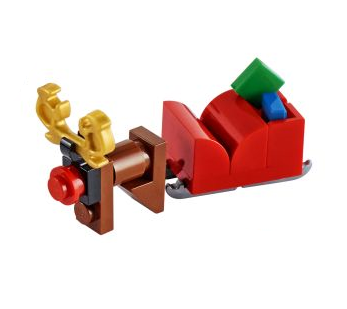 LEGO 60268-24 Advent Calendar 2020, City (Day 23) - Reindeer and Sled