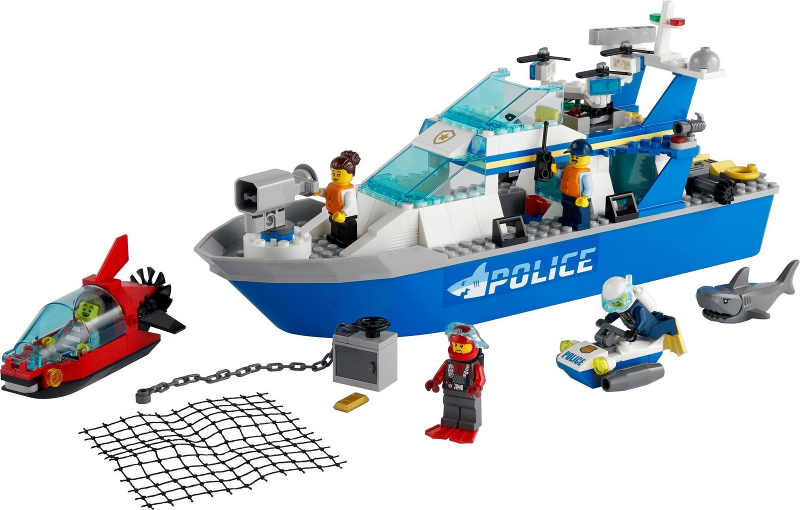 LEGO 60277 Police Patrol Boat