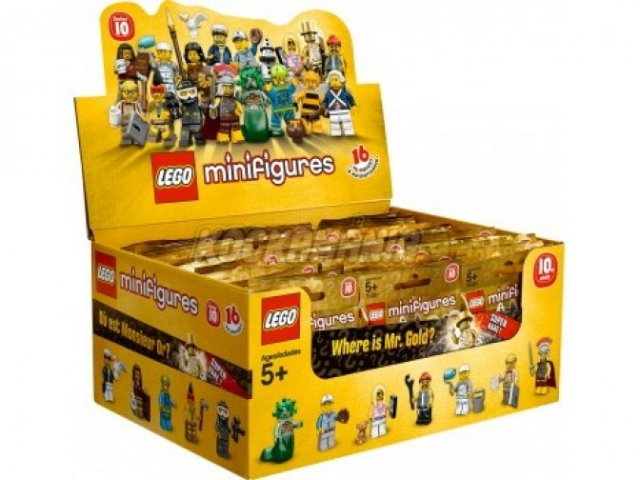 LEGO 6029138 Minifigure, Series 10 (Box of 60)