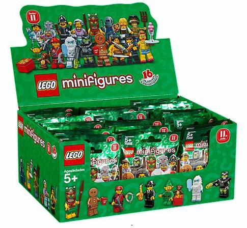 LEGO 6029152 Minifigure, Series 11 (Box of 60)