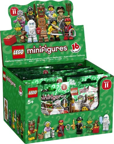 LEGO 6029273 Minifigure, Series 11 (Box of 30)
