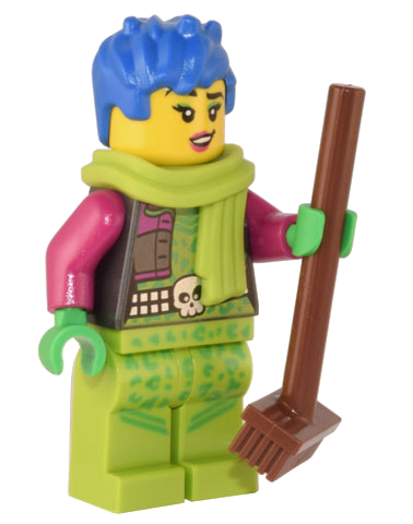 LEGO 60352-11 Advent Calendar 2022, City (Day 10) - Raze with Broom
