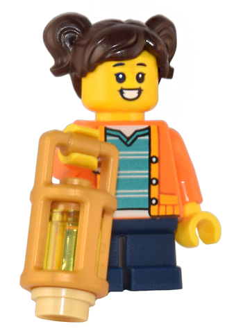 LEGO 60352-15 Advent Calendar 2022, City (Day 14) - Maddy with Lantern