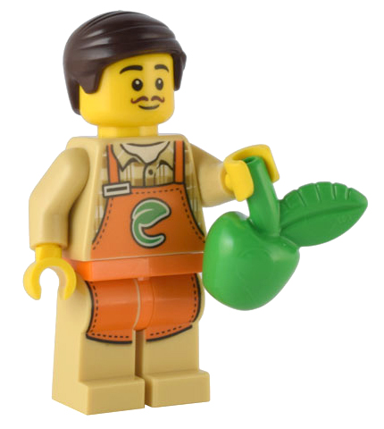 LEGO 60352-20 Advent Calendar 2022, City (Day 19) - Mr. Produce with Apple
