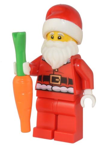 LEGO 60352-25 Advent Calendar 2022, City (Day 24) - Santa with Carrot