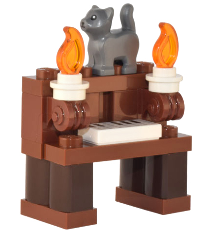 LEGO 60352-5 Advent Calendar 2022, City (Day  4) - Piano and Cat