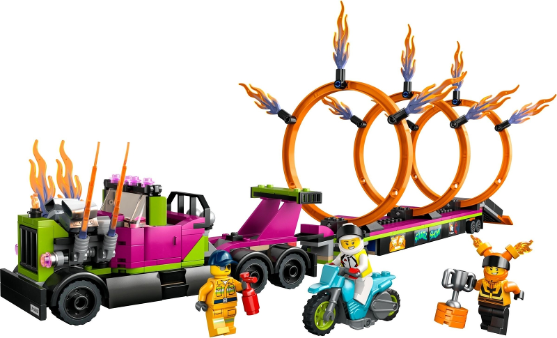 LEGO 60357 Stunt Truck & Ring of Fire Challenge