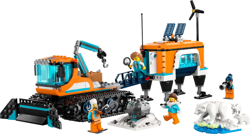 LEGO 60378 Arctic Explorer Truck and Mobile Lab