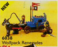 LEGO 6038 Wolfpack Renegades