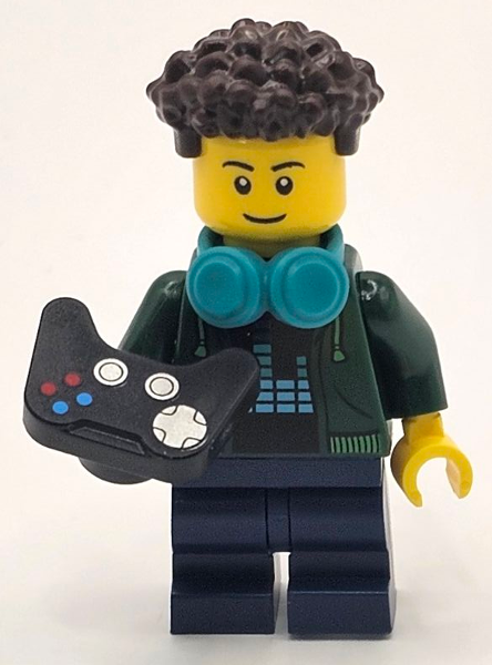 LEGO 60381-12 Advent Calendar 2023, City (Day 11) - Video Game Player with Controller