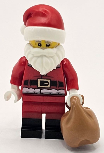LEGO 60381-25 Advent Calendar 2023, City (Day 24) - Mr. Claus / Santa with Gift Bag