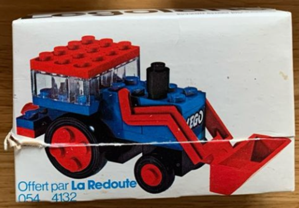 LEGO 604-3 Excavator (La Redoute Version) (054 4132)