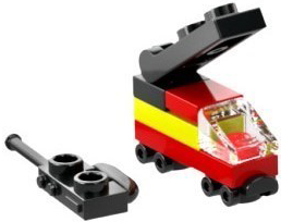 LEGO 60436-11 Advent Calendar 2024, City (Day 10) - Toy Fire Truck
