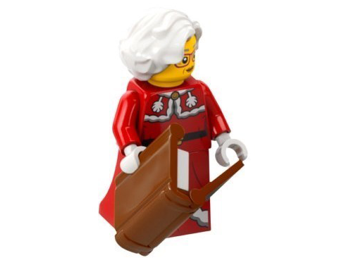 LEGO 60436-18 Advent Calendar 2024, City (Day 17) - Mrs. Claus and Book with List