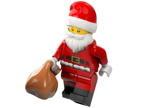 LEGO 60436-25 Advent Calendar 2024, City (Day 24) - Santa with Gift Bag