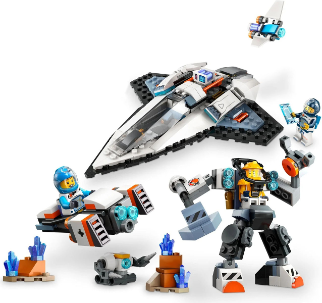 LEGO 60441 City Bundle Pack, 3 Sets in 1 Super Pack (Sets 30663, 60428, and 60430) - Space Explorers Pack