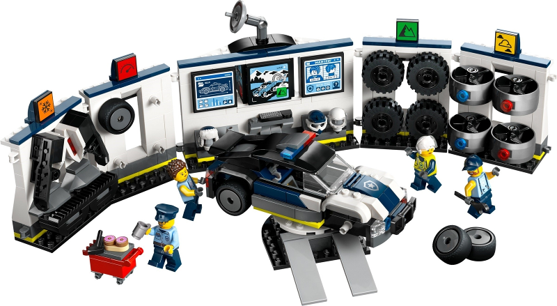LEGO 60457 Custom Police Garage