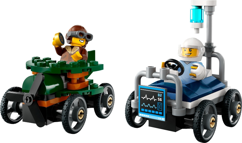 LEGO 60459 Airplane vs. Hospital Bed