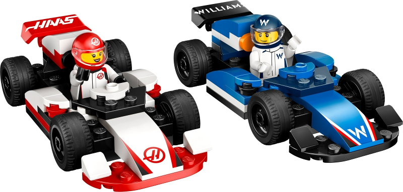 LEGO 60464 F1 Williams Racing & Haas F1 Race Cars