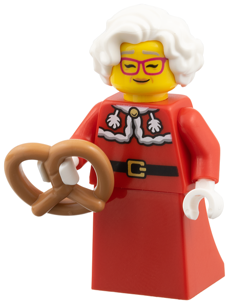 LEGO 60475-22 Advent Calendar 2025, City (Day 21) - Mrs. Claus with Pretzel
