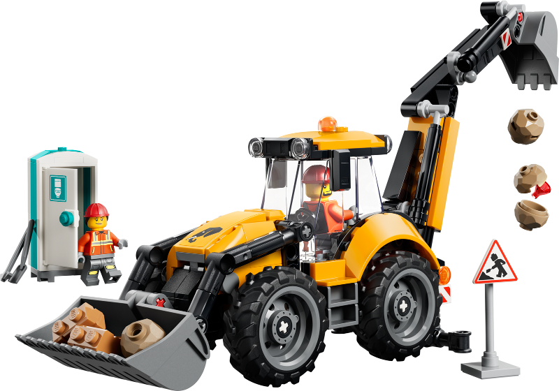 LEGO 60480 Backhoe Loader