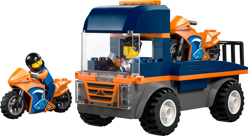 LEGO 60491 Motorcycle Transporter